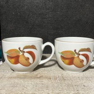 Royal Worcester Evesham Cups set of 8
